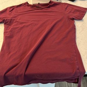 Maroon alphalete shirt size large